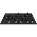 Whirlpool GOA 9523/NB Zwart Ingebouwd 86 cm Gaskookplaat 5 zone(s)