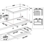 Whirlpool GOA 9523/NB Zwart Ingebouwd 86 cm Gaskookplaat 5 zone(s) – Image 10