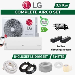 LG AIRCO 3,5K 3 METER RUBBER VLOER