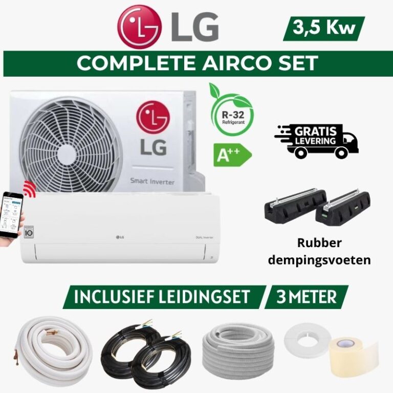 LG AIRCO 3,5K 3 METER RUBBER VLOER