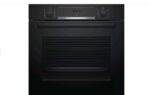 BOSCH HBA553BA0 - Ingebouwde elektrische oven - Geforceerde lucht 3D + - 71L - Reiniging Ecoclean - A - Zwart