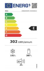 Beko GNE6049XPN amerikaanse koelkast Vrijstaand 539 l E Roestvrijstaal – Image 7