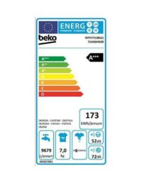 BEKO WTV7712BLS1 7 kg Wasmachine Wit - Image 2