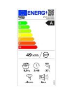 BEKO WTV91484CSBN1 9kg Voorlader Wasmachine - Afbeelding 2