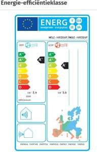 MITSUBISHI Zelfbouw airco met 3m vloer montage set MUZ-HR35VF _ MSZ-HR35VF - Image 6