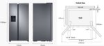 Samsung Amerikaanse Koelkast RS68CG883EB1EF met Ruimte en Intelligentie: RS68CG883EB1EF WiFi - Image 6