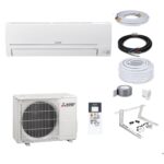 Mitsubishi 5kw Split Airco 7 meter Wand zelfinstallatie set  MSZ/MUZ-HR50VF Wifi - Image 5
