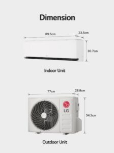 LG H12S1D set 3.5kW, DUALCOOL Deluxe Airconditioner - Image 9