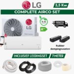LG AIRCO 3,5Kw 7 METER RUBBER VLOER