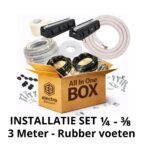 5kw Mitsubishi Airco 3 meter VLOER Installatie set MSZ/MUZ-HR50VF Wifi - Image 7