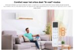 TCL Airco TAC-12 3,5 kW split airconditioner in moderne woonkamer