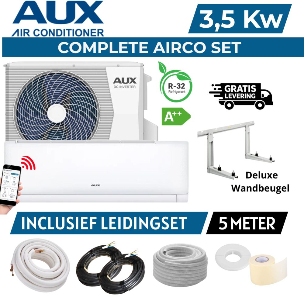 aux airco zelf installeren